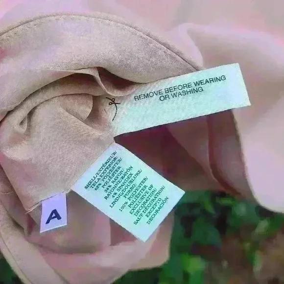 Ann Taylor light pink blush dress size  2 - Picture 8 of 16